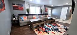 Hot Tub, Game Room, Kayaks, Boat Parking, Backyard, King, Fire Pit, Pets, W/D